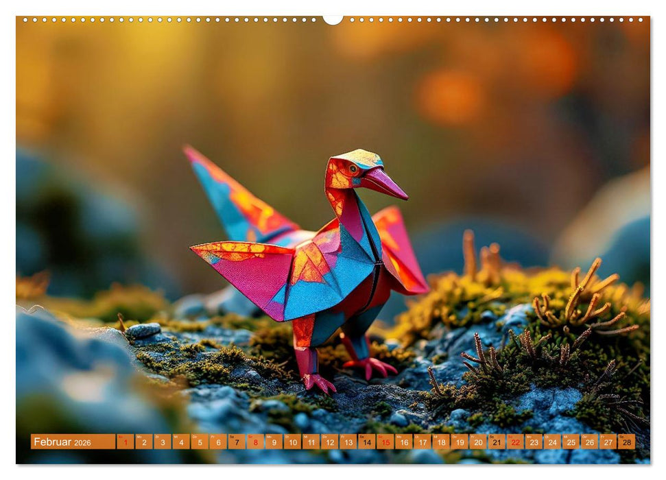 Origami-Formen (CALVENDO Premium Wandkalender 2026)