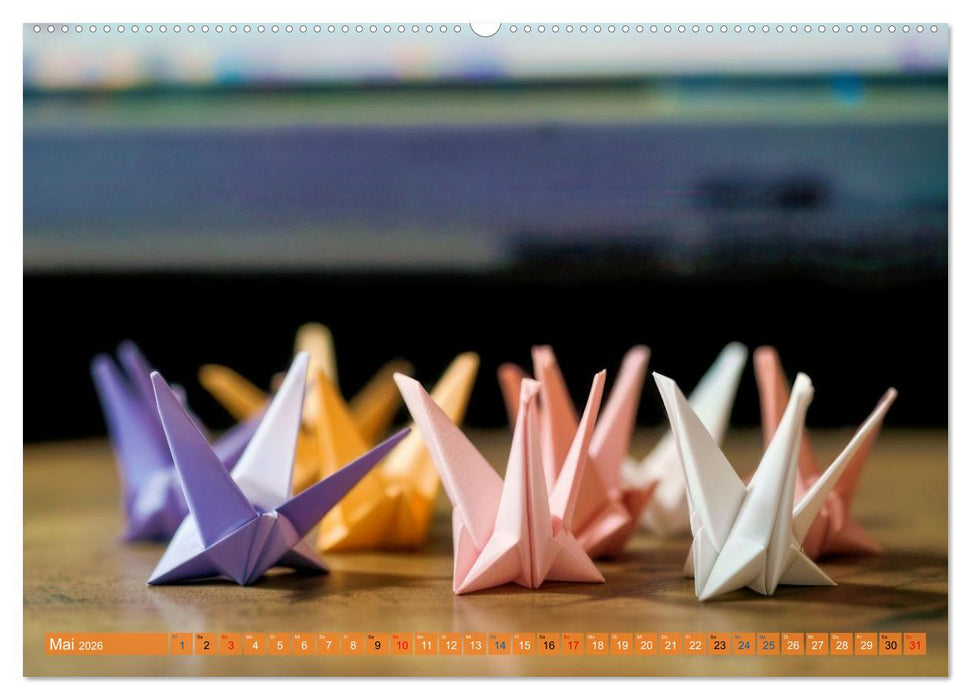 Origami-Formen (CALVENDO Premium Wandkalender 2026)