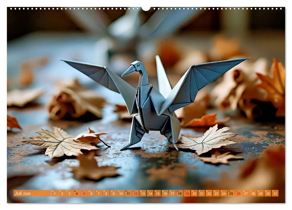 Origami-Formen (CALVENDO Premium Wandkalender 2026)