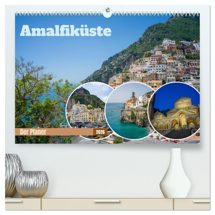 Amalfiküste - Der Planer (CALVENDO Premium Wandkalender 2026)