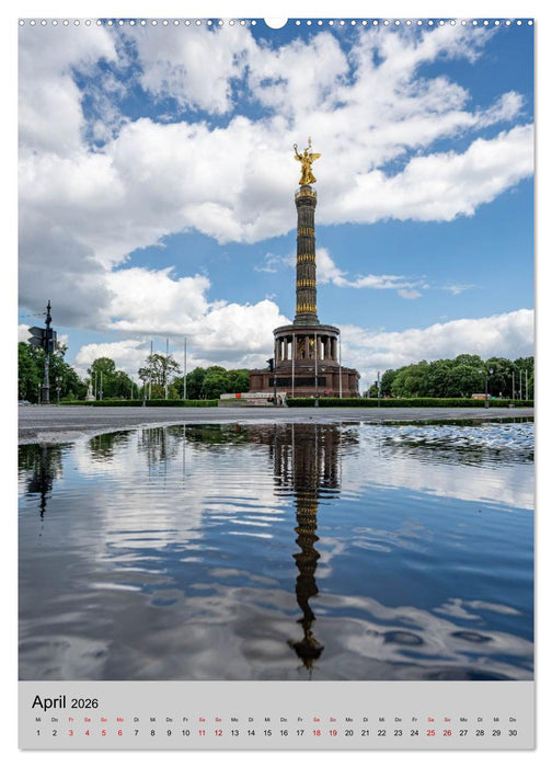 Blicke durch Berlin - Architektur und Atmosphäre (CALVENDO Wandkalender 2026)