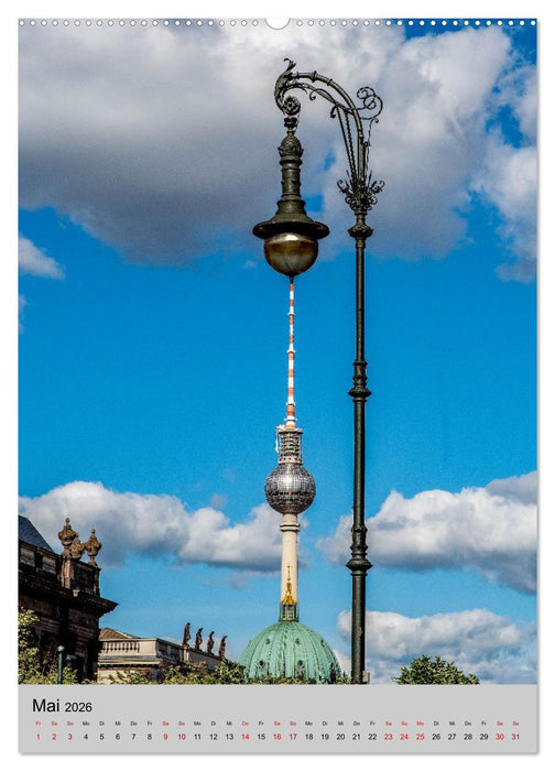 Blicke durch Berlin - Architektur und Atmosphäre (CALVENDO Wandkalender 2026)
