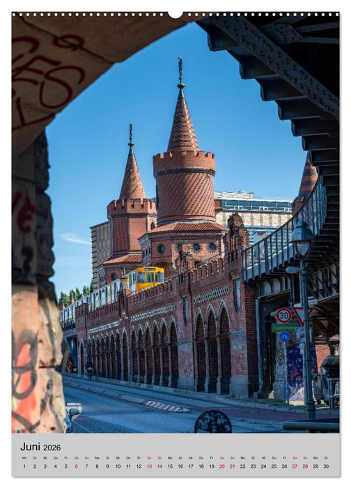 Blicke durch Berlin - Architektur und Atmosphäre (CALVENDO Wandkalender 2026)