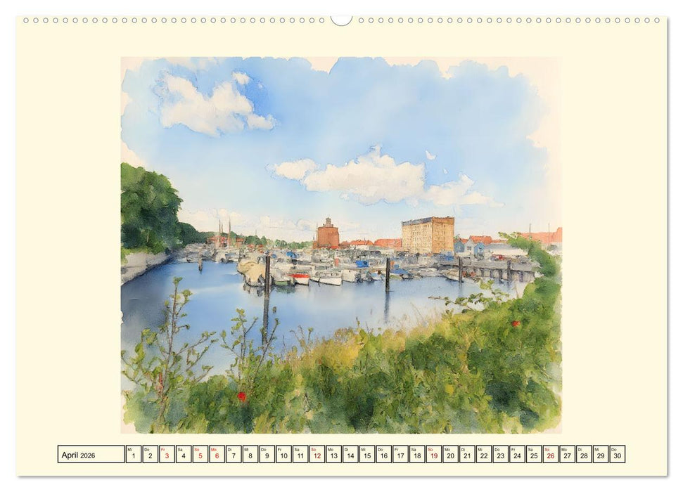 Schleswig-Holsteins Ostseeküste (CALVENDO Wandkalender 2026)