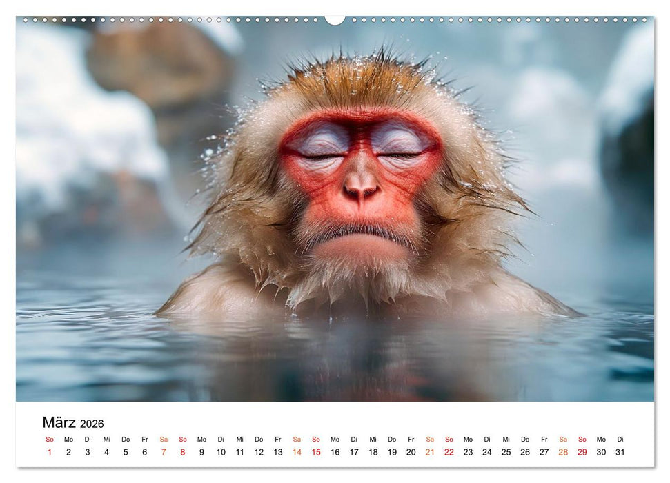 Tiere in ihrer Welt (CALVENDO Premium Wandkalender 2026)