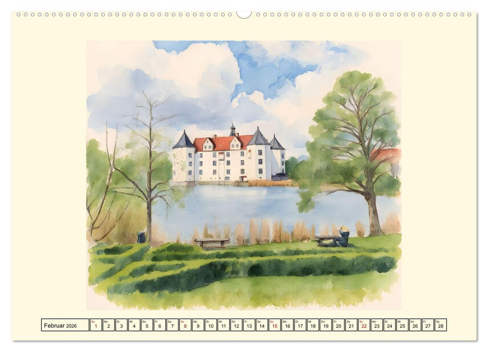 Schleswig-Holsteins Ostseeküste (CALVENDO Premium Wandkalender 2026)