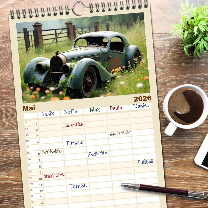 Vergessene Legenden (CALVENDO Familienplaner 2026)