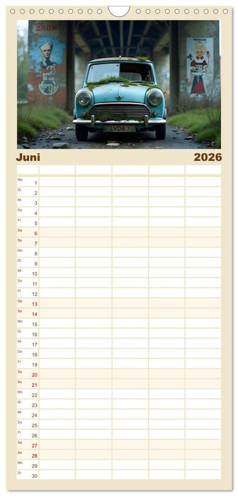 Vergessene Legenden (CALVENDO Familienplaner 2026)