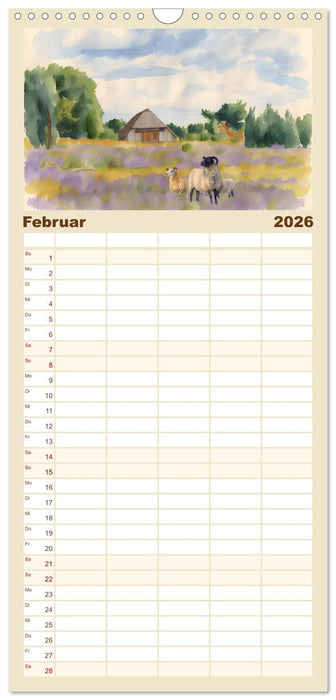 Zauberhaftes Lüneburg (CALVENDO Familienplaner 2026)