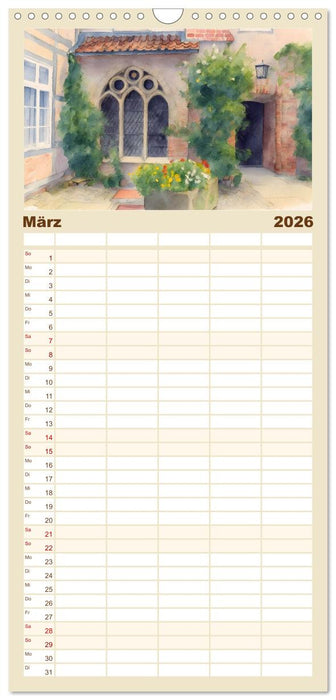 Zauberhaftes Lüneburg (CALVENDO Familienplaner 2026)