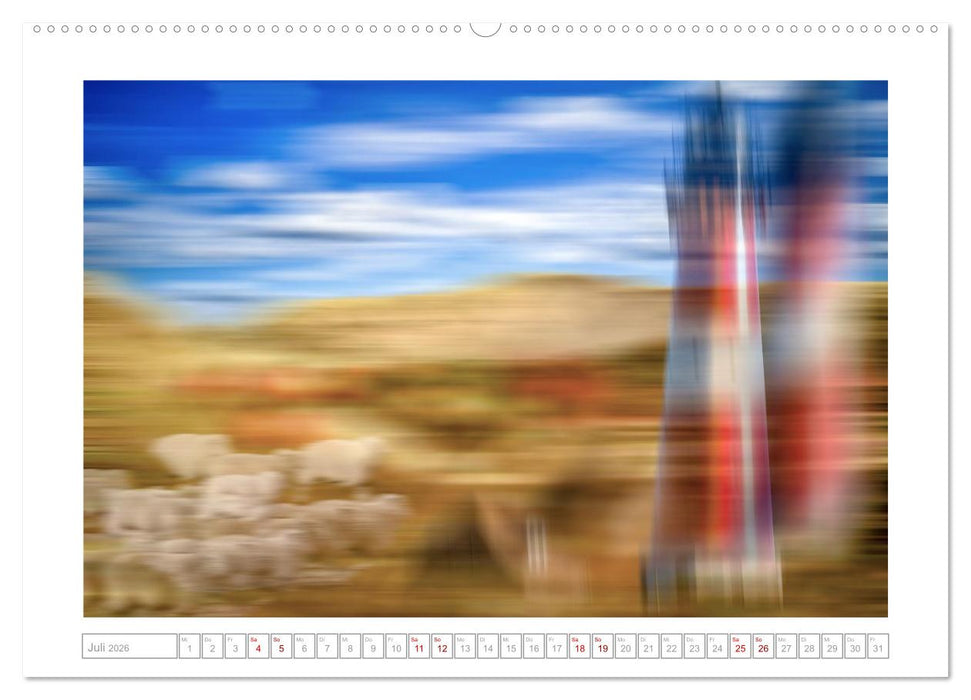 Traumzeit Sylt (CALVENDO Premium Wandkalender 2026)