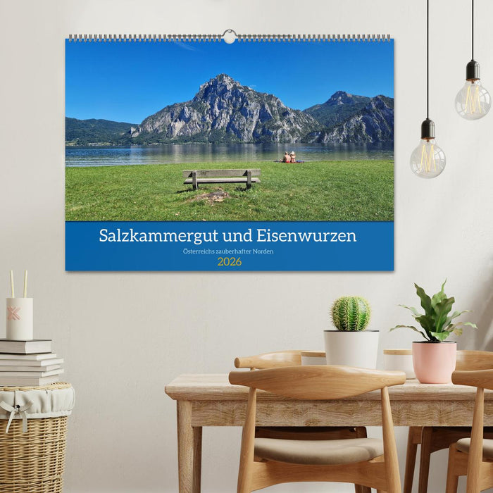 Salzkammergut und Eisenwurzen (CALVENDO Wandkalender 2026)