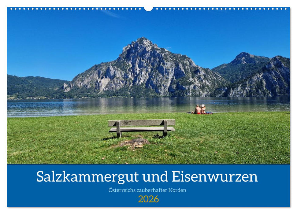 Salzkammergut und Eisenwurzen (CALVENDO Wandkalender 2026)