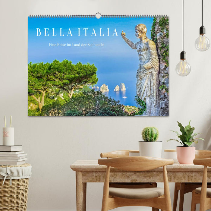 Bella Italia - Eine Reise im Land der Sehnsucht (CALVENDO Wandkalender 2026)
