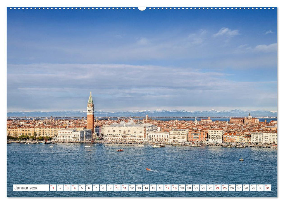 Bella Italia - Eine Reise im Land der Sehnsucht (CALVENDO Wandkalender 2026)