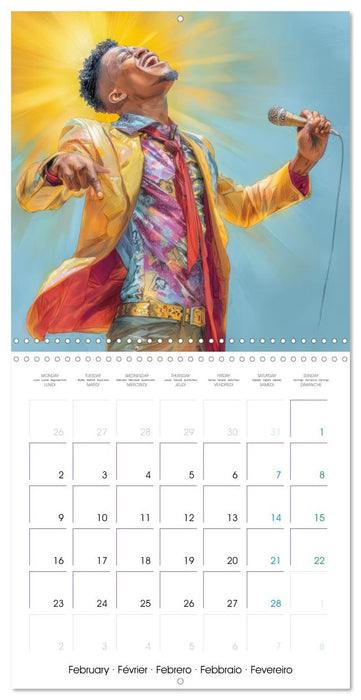 Music is our life - Comic works (CALVENDO Monthly Calendar 2026)