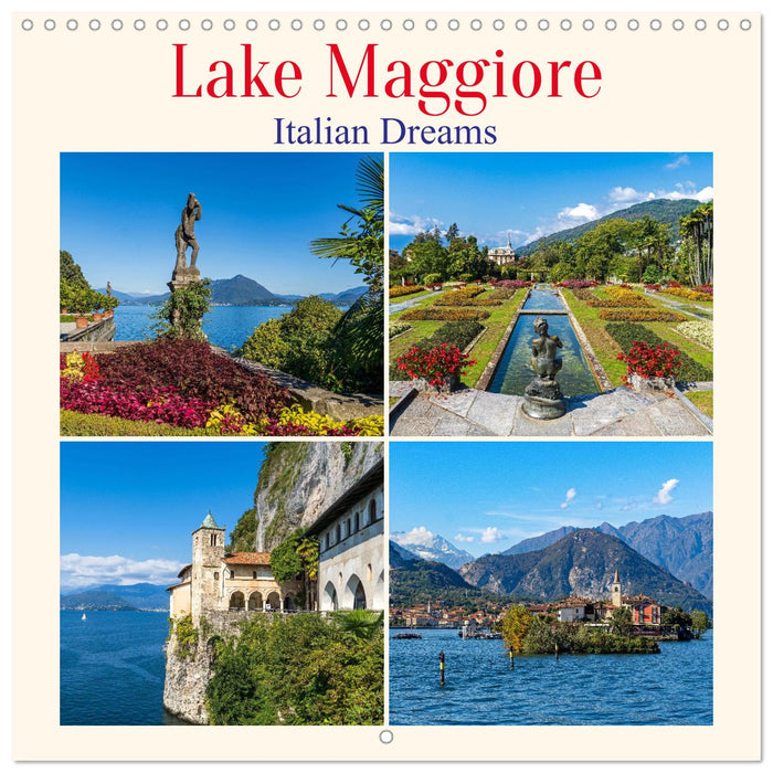 Lake Maggiore - Italian Dreams (CALVENDO Monthly Calendar 2026)