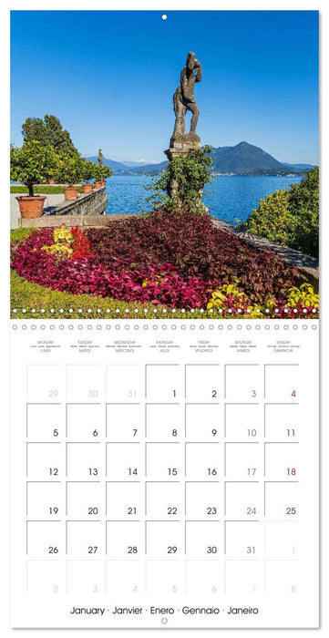 Lake Maggiore - Italian Dreams (CALVENDO Monthly Calendar 2026)
