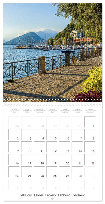 Lake Maggiore - Italian Dreams (CALVENDO Monthly Calendar 2026)
