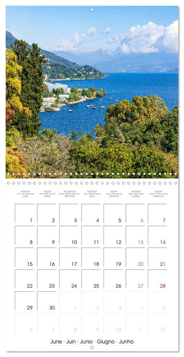 Lake Maggiore - Italian Dreams (CALVENDO Monthly Calendar 2026)