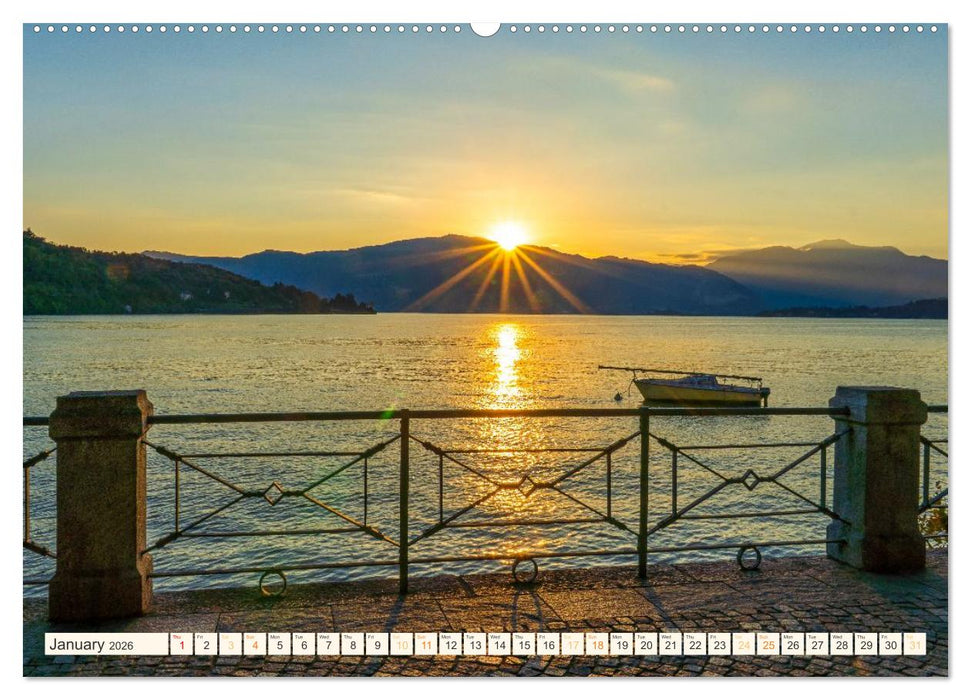 Lake Maggiore - Breathtaking landscapes (CALVENDO Premium-Calendar 2026)