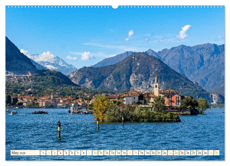 Lake Maggiore - Breathtaking landscapes (CALVENDO Premium-Calendar 2026)