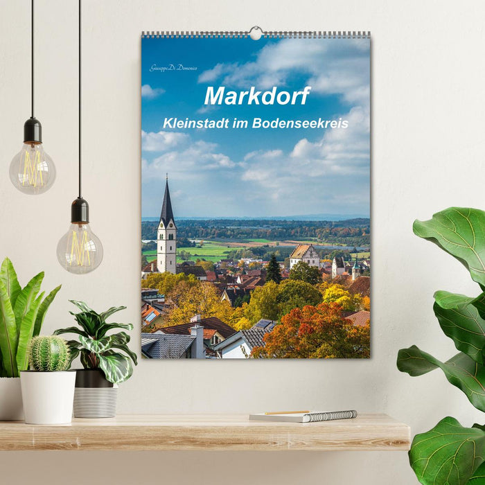 Markdorf - Kleinstadt im Bodenseekreis (CALVENDO Wandkalender 2026)