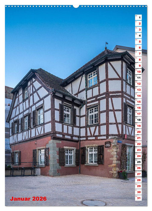 Markdorf - Kleinstadt im Bodenseekreis (CALVENDO Wandkalender 2026)