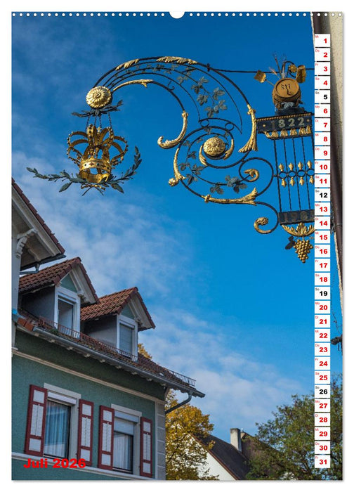 Markdorf - Kleinstadt im Bodenseekreis (CALVENDO Premium Wandkalender 2026)
