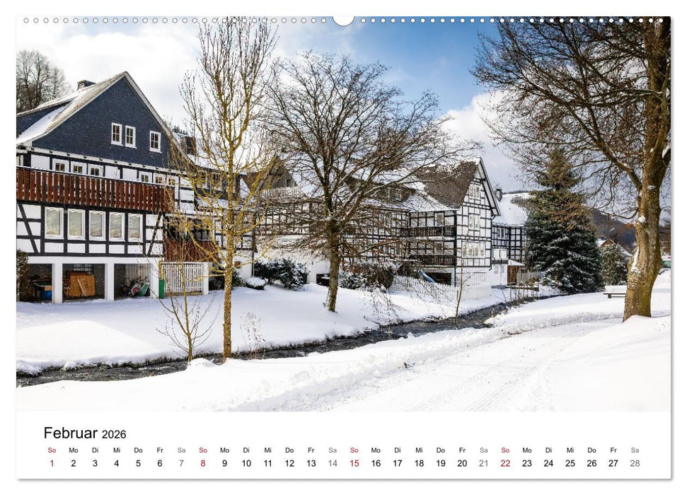 Westfeld-Ohlenbach - Wir feiern 50 Jahre Bundesgolddorf (CALVENDO Wandkalender 2026)