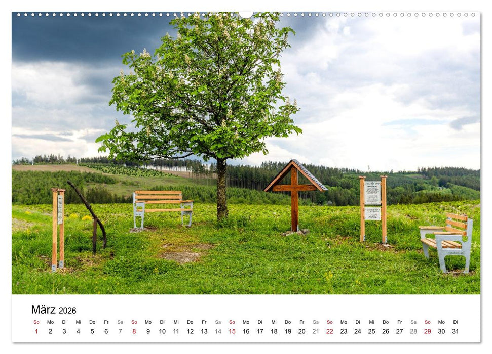 Westfeld-Ohlenbach - Wir feiern 50 Jahre Bundesgolddorf (CALVENDO Wandkalender 2026)