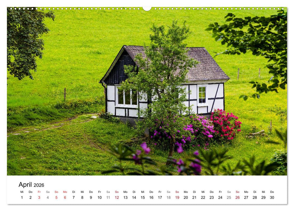 Westfeld-Ohlenbach - Wir feiern 50 Jahre Bundesgolddorf (CALVENDO Wandkalender 2026)