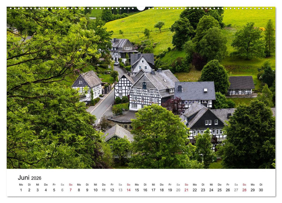 Westfeld-Ohlenbach - Wir feiern 50 Jahre Bundesgolddorf (CALVENDO Wandkalender 2026)