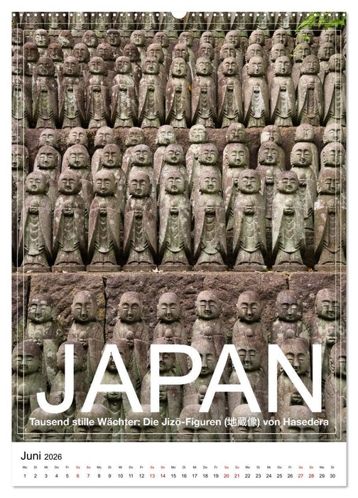 Japan PosterArt 2024 (CALVENDO Wandkalender 2026)