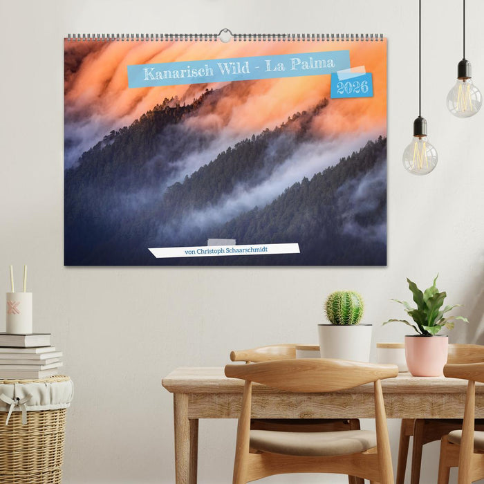 Kanarisch Wild - La Palma (CALVENDO Wandkalender 2026)