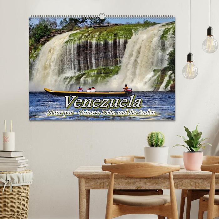 Venezuela - Natur pur Orinoco Delta und die Anden (CALVENDO Wandkalender 2026)