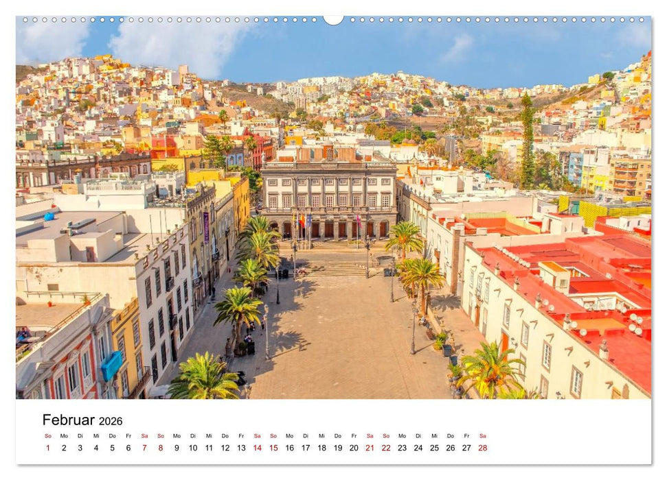 Las Palmas de Gran Canaria - eine großartige Stadt (CALVENDO Wandkalender 2026)