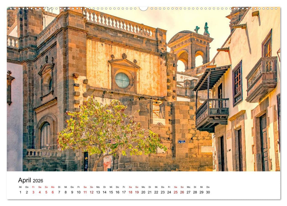 Las Palmas de Gran Canaria - eine großartige Stadt (CALVENDO Wandkalender 2026)