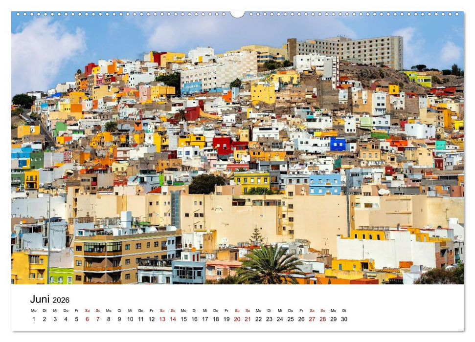 Las Palmas de Gran Canaria - eine großartige Stadt (CALVENDO Wandkalender 2026)