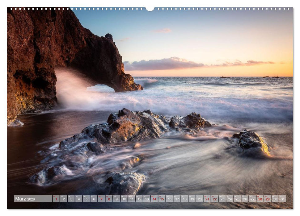 Land. Licht. Meer. (CALVENDO Wandkalender 2026)