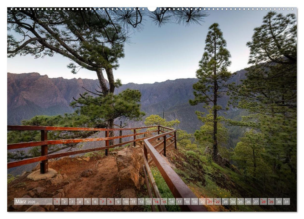 Kanarisch Wild - La Palma (CALVENDO Premium Wandkalender 2026)