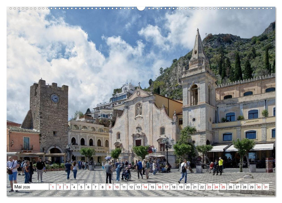 Sizilien - Wo der Süden leuchtet (CALVENDO Wandkalender 2026)