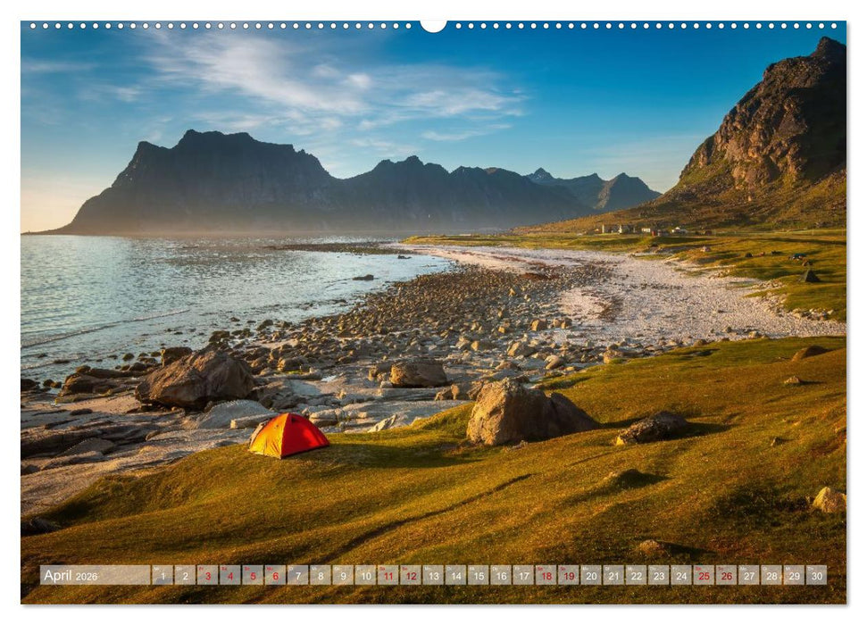 Land. Licht. Meer. (CALVENDO Premium Wandkalender 2026)