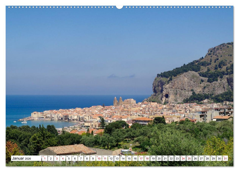 Sizilien - Wo der Süden leuchtet (CALVENDO Premium Wandkalender 2026)