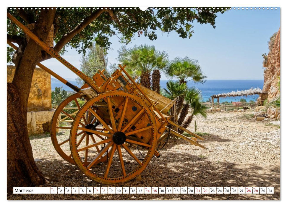 Sizilien - Wo der Süden leuchtet (CALVENDO Premium Wandkalender 2026)