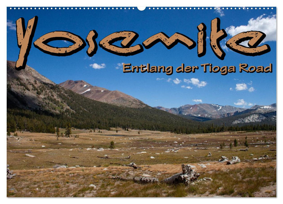 Yosemite, Entlang der Tioga Road (CALVENDO Wandkalender 2026)
