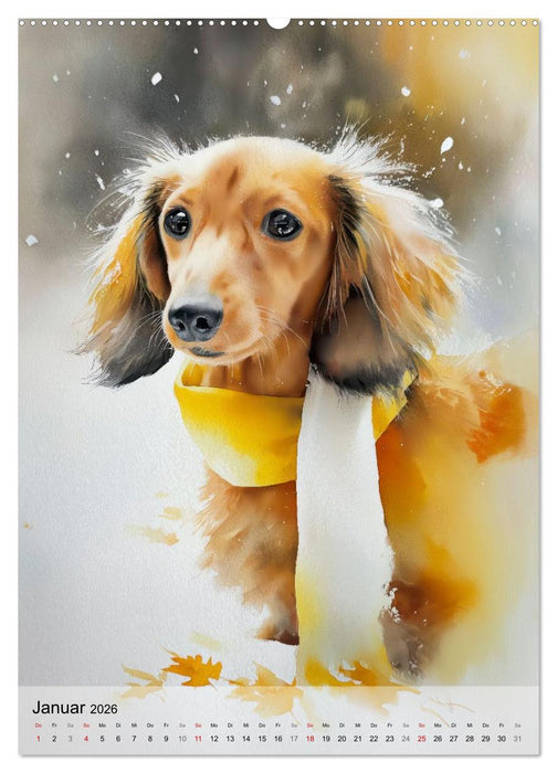 Lieblingshunde (CALVENDO Premium Wandkalender 2026)