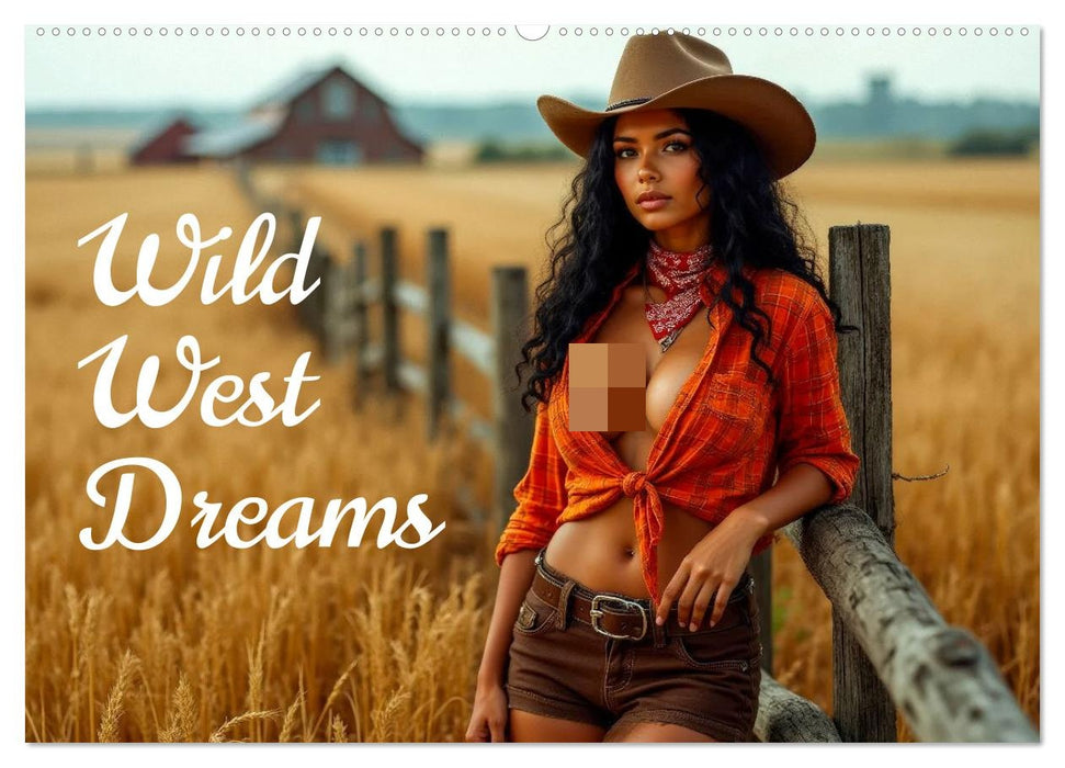 Wild West Dreams (CALVENDO Monthly Calendar 2026)