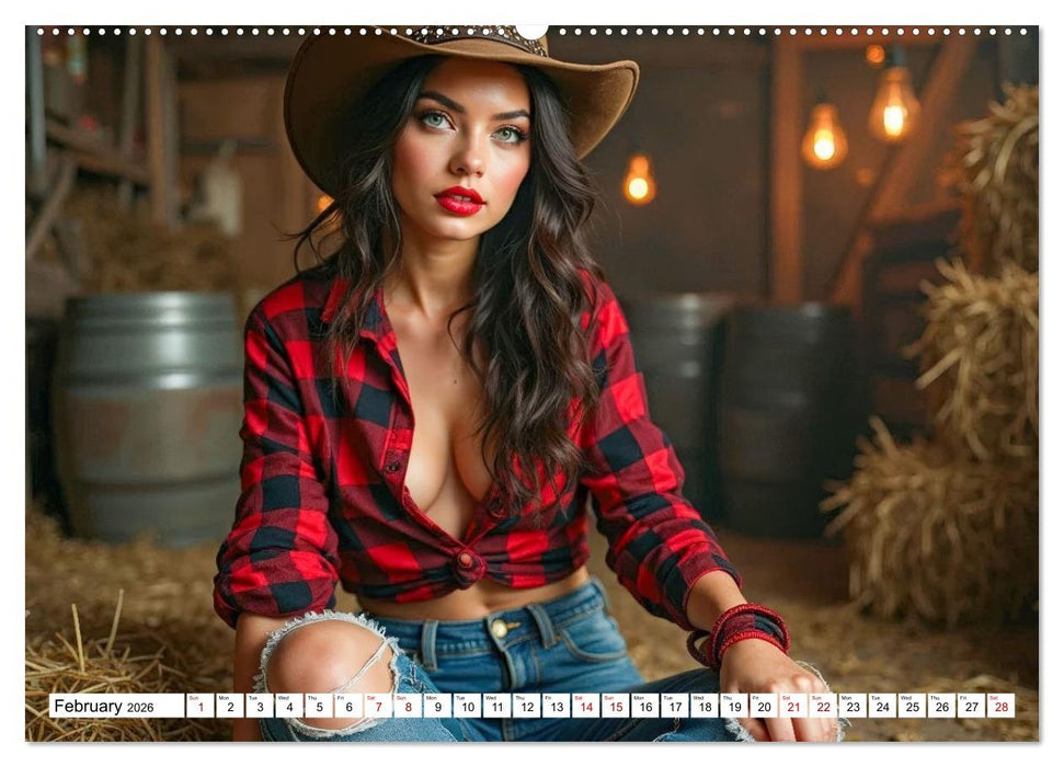 Wild West Dreams (CALVENDO Monthly Calendar 2026)
