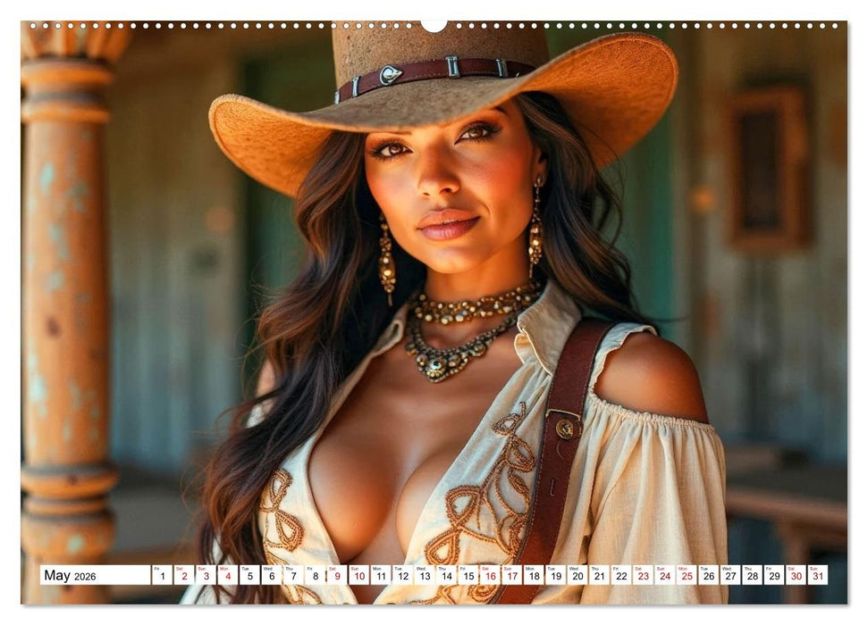 Wild West Dreams (CALVENDO Monthly Calendar 2026)